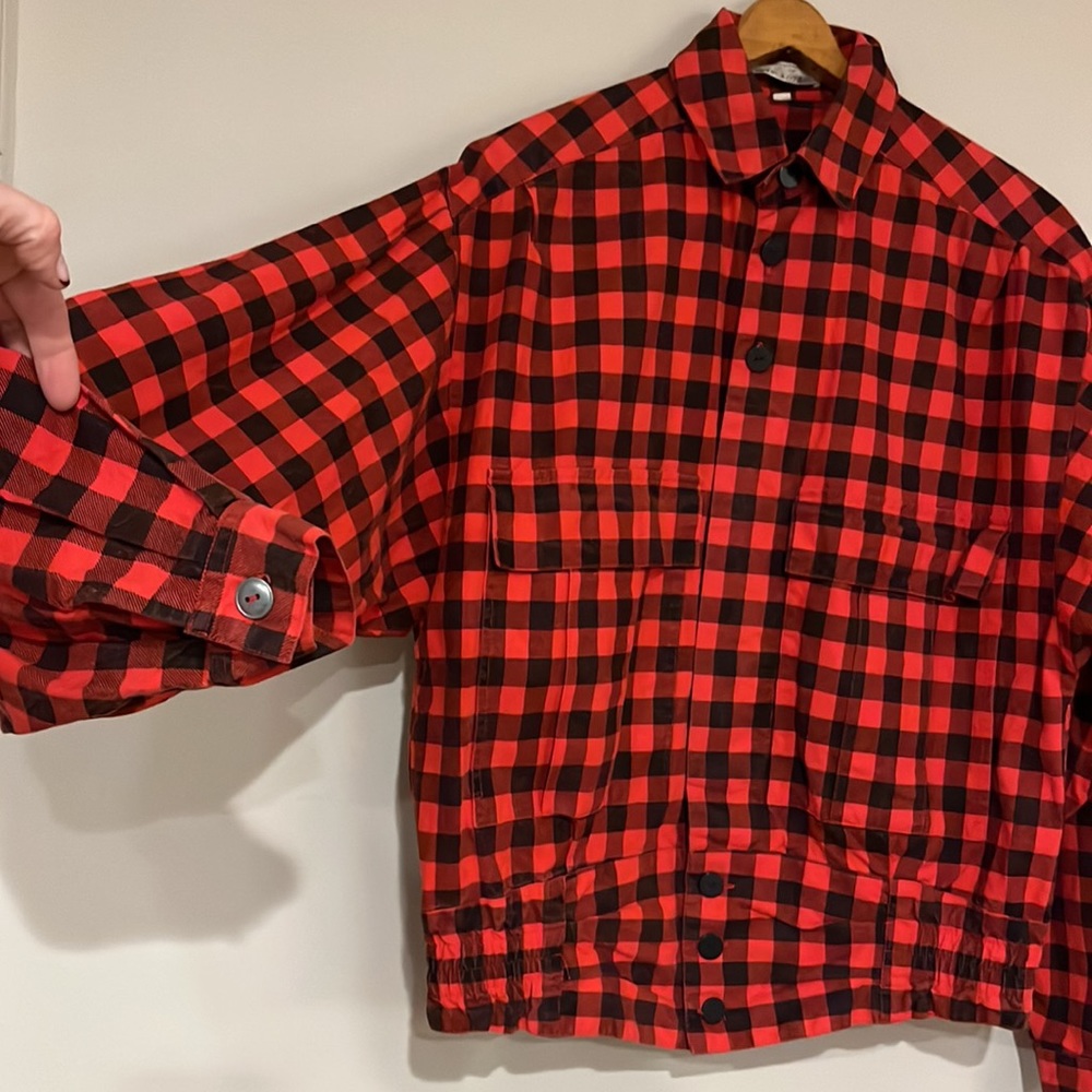Vintage Buffalo Plaid 1980’s Button-Up, Made in Italy. - Picture 4 of 9